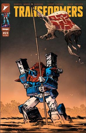 Transformers (2023) issue 23 Daniel Warren Johnson Cover