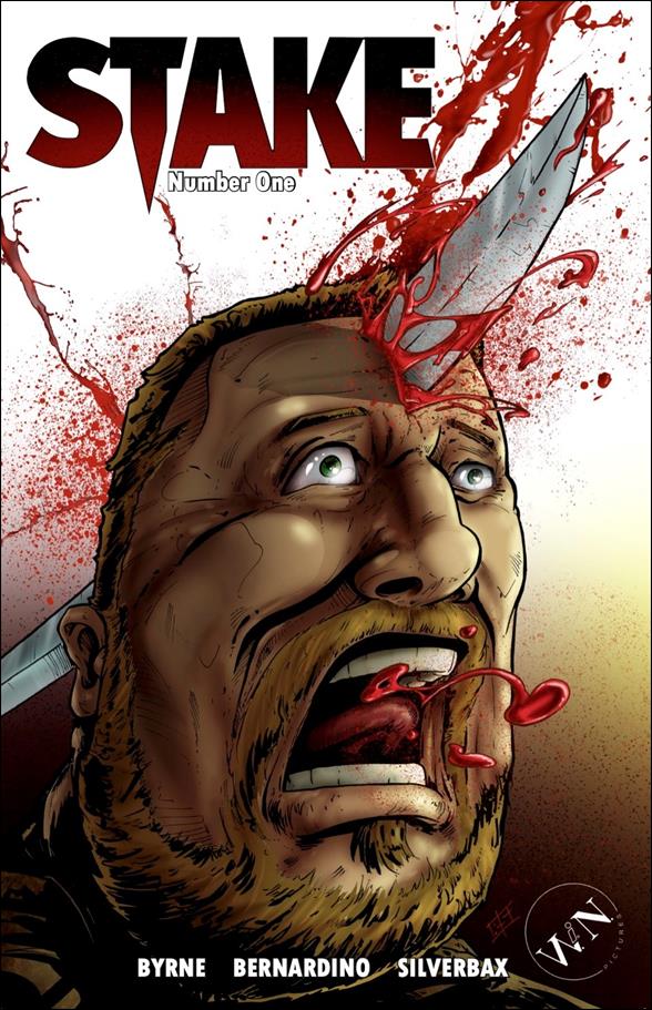Stake (2020) issue 1-ZI Bryan Silverbax Panels and Ink Cover 1/75