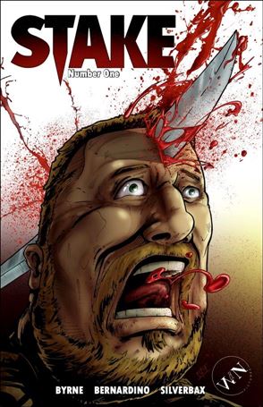 Stake (2020) issue 1-ZI Bryan Silverbax Panels and Ink Cover 1/75