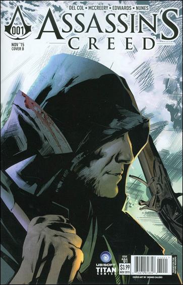 Assassin's Creed issue 1-B Dennis Calero Subscription Cover