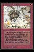 Magic the Gathering: Limited Edition Alpha (Base Set) card 153 Goblin Balloon Brigade