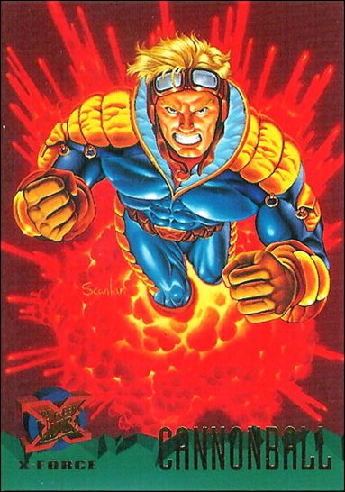 1995 Fleer Ultra X-Men (Base Set) card 114 Cannonball