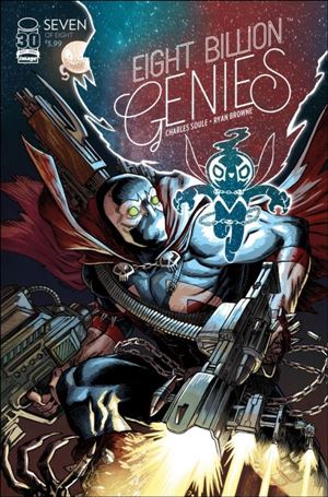 Eight Billion Genies issue 7-C Ryan Browne Spawn Cover