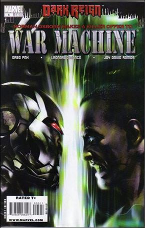 War Machine (2009) issue 5 Francesco Mattina Cover