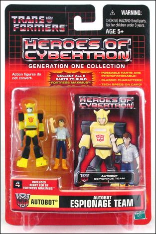 Transformers: Heroes of Cybertron (Generation One Collection) figure 19 Autobot Espionage Team