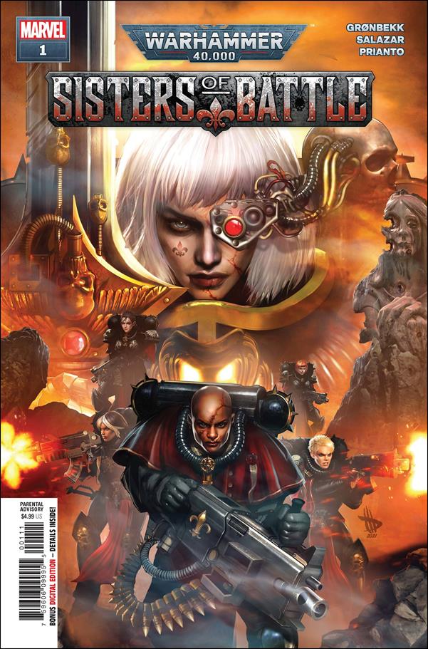 Warhammer 40,000: Sisters of Battle issue 1 Dave Wilkins Cover
