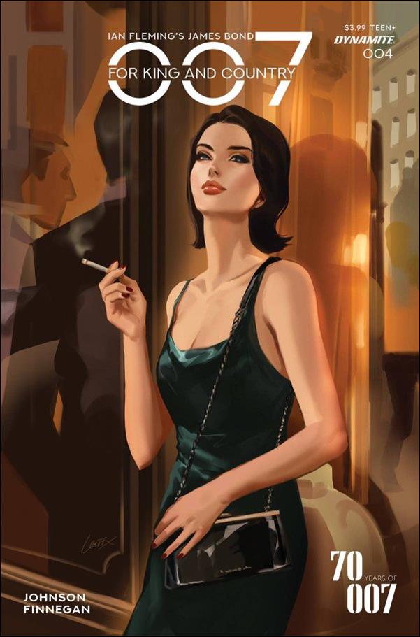007: For King and Country issue 4-D Leirix Li Cover
