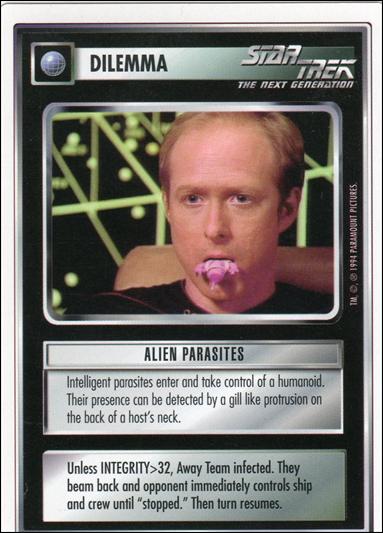 Star Trek: Premiere Unlimited (Base Set) card 11 Alien Parasites