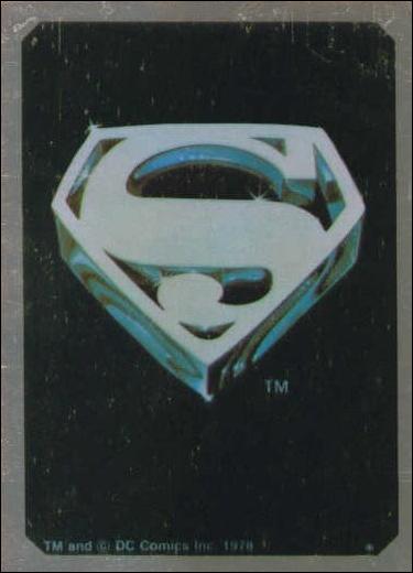 Superman (Movie) Series 2 (Foil Sticker Subset)  card nn Logo