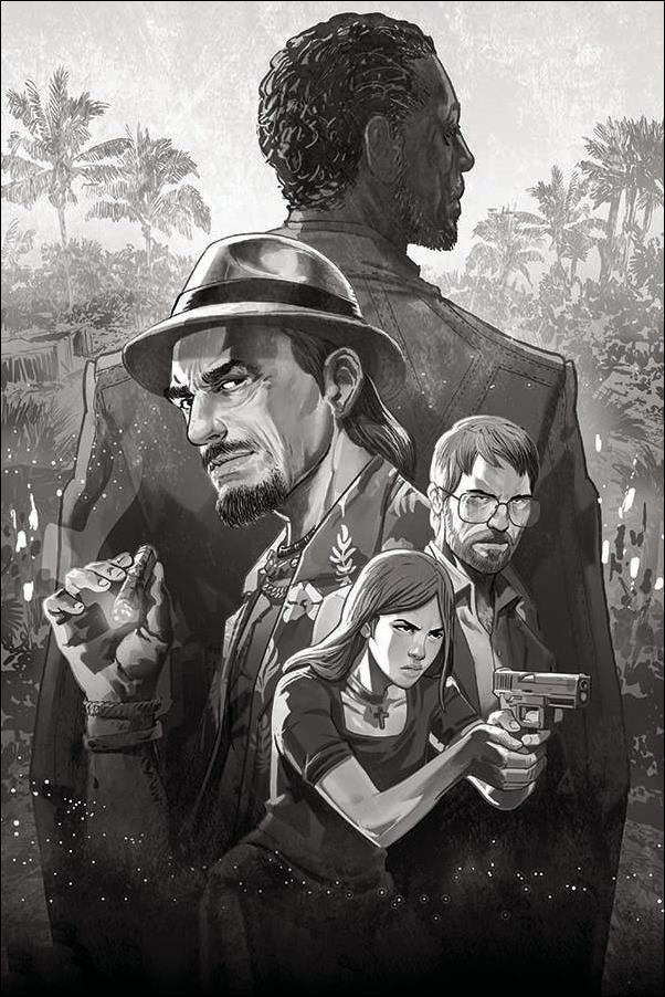 Far Cry: Esperanza's Tears issue 1-J Afif Khaled 1:50 Virgin B&W Cover