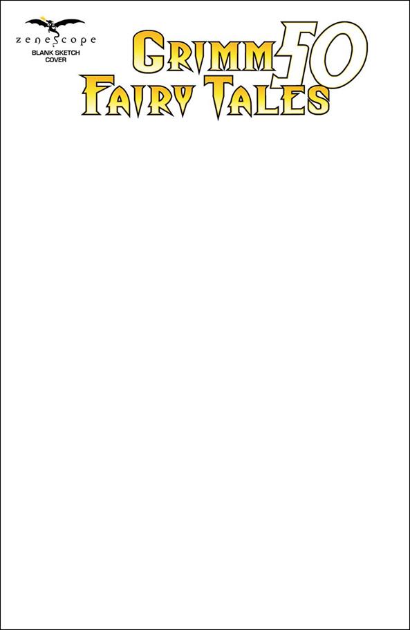 Grimm Fairy Tales (2016) issue 50-F Blank/Sketch Cover
