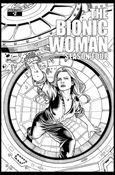 Bionic Woman: Season Four issue 2-B 1:15 Black & White Cover