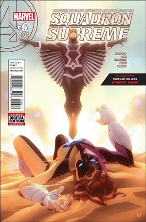 Squadron Supreme (2016)  issue 6 Alex Garner Cover