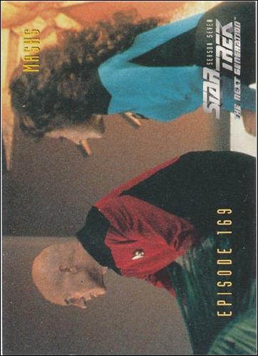 Star Trek: The Next Generation - The Episode Collection Season Seven (Base Set) card 696 Masks, Episode 169-C