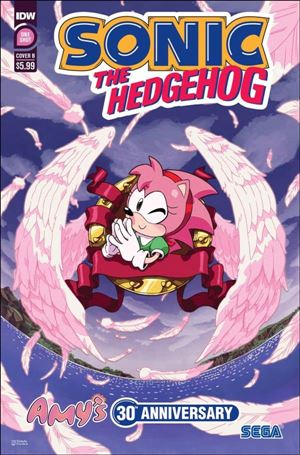 Sonic The Hedgehog: Amy's 30th Anniversary Special issue 1-B Mauro Fonseca Cover