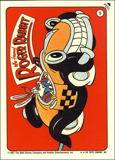 Who Framed Roger Rabbit? (Sticker Subset) card 5