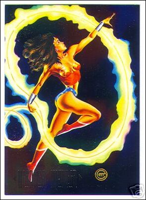 DC Master Series (Foil Subset) card 1 Wonder Woman