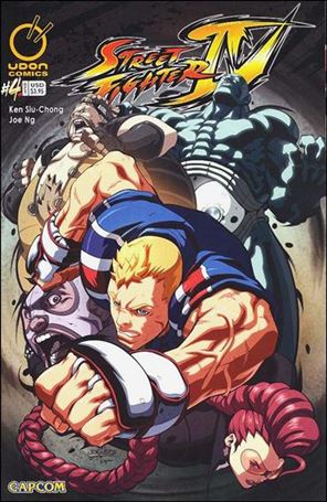 Street Fighter IV issue 4-B Joe Ng Cover