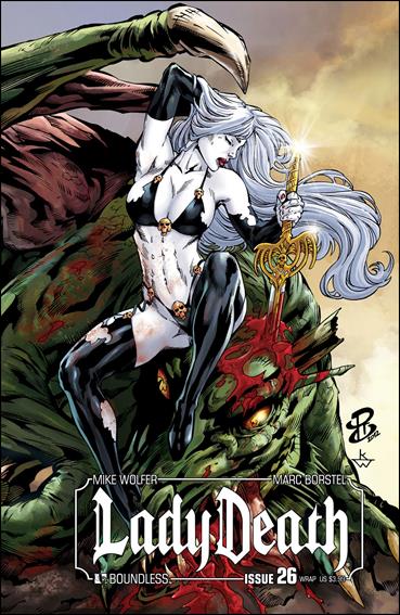 Lady Death (2010) issue 26-B Wraparound Cover 1/2000