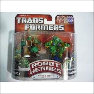 Transformers: Robot Heroes figure 25 Rhinox & Waspinator