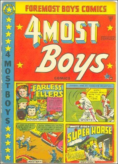 Foremost Boys issue 38-C Canadian Edition w/Cover of #37 & Interior of #38