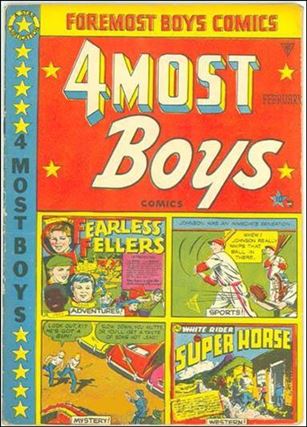 Foremost Boys issue 38-C Canadian Edition w/Cover of #37 & Interior of #38