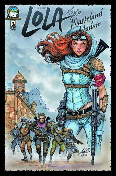 Lola XOXO: Wasteland Madam issue 3 Siya Oum Cover