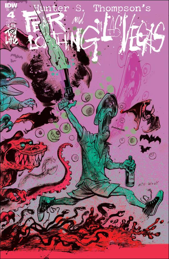 Fear and Loathing in Las Vegas issue 4-B Bill Wray Subscription Wraparound Cover