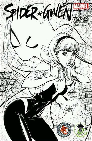 Spider-Gwen (2015/04) issue 2-D J Scott Campbell Anastasias Collectibles B&W Cover