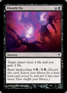 Magic the Gathering: Duel Decks: Sorin vs. Tibalt (Base Set) card 31 Absorb Vis