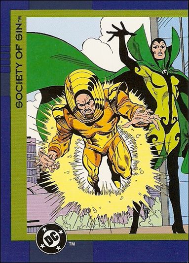 DC Cosmic Teams (Base Set) card 31 Society of Sin: Card 1