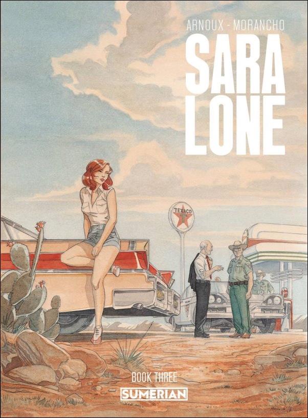 Sara Lone issue 3-B David Morancho Gas Station Cover