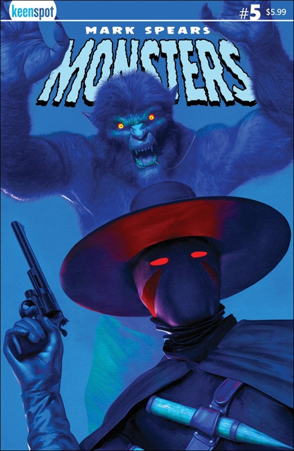 Mark Spears Monsters issue 5 Mark Spears Cover