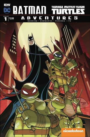 Batman/Teenage Mutant Ninja Turtles Adventures Cover Image 1