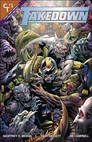 Takedown issue 1-B Phil Hester Cover