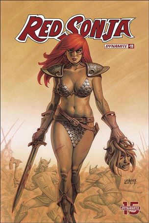 Red Sonja (2019) issue 11-B Joseph Michael Linsner Cover
