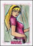 Women of Marvel (SketchaFEX Subset) card AT Andre Toma 1/155
