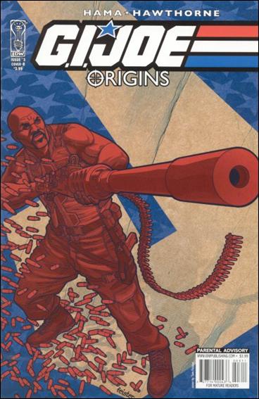 G.I. Joe: Origins issue 3-B Tom Feister Cover