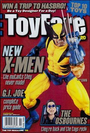 Toyfare: The Toy Magazine issue 66-B Wolverine Cover