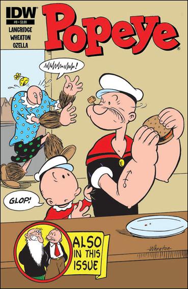 Popeye (2012) issue 9 Ken Wheaton Cover