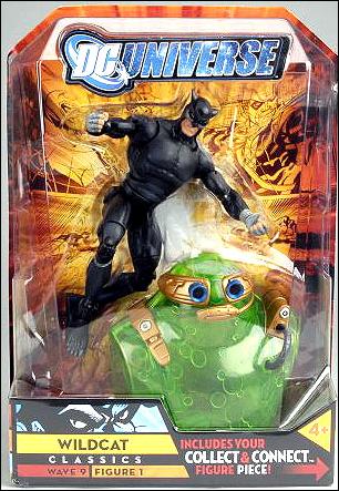 DC Universe Classics (Wave 09) figure 1 Wildcat (Black Costume)