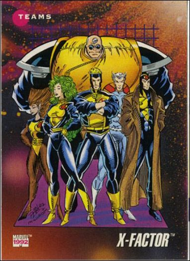Marvel Universe: Series 3 (Base Set) card 173 X-Factor