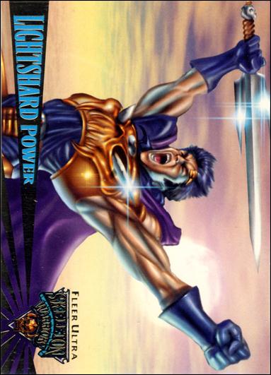 Fleer Ultra Skeleton Warriors (Base Set) card 61 Lightshard Power