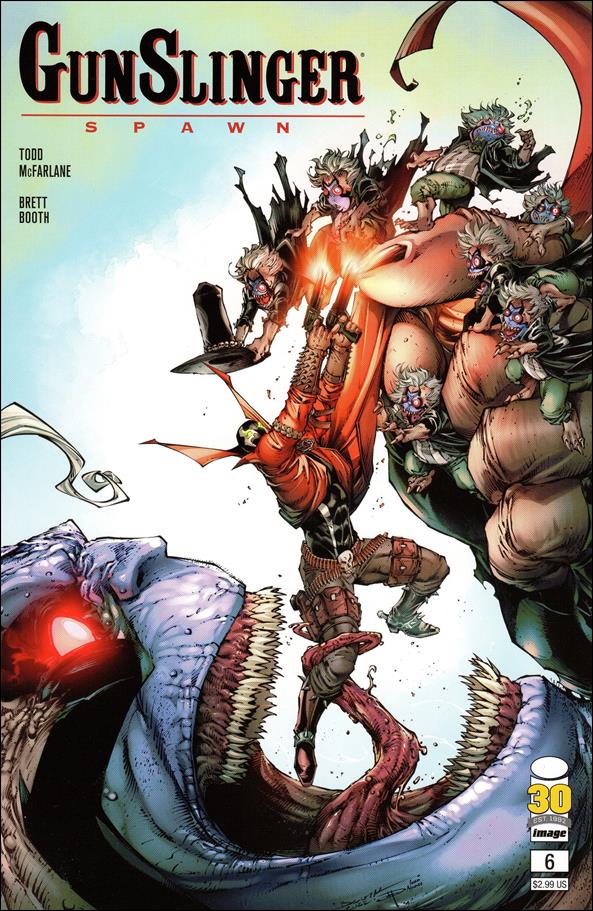 Gunslinger Spawn issue 6 Brett Booth Cover