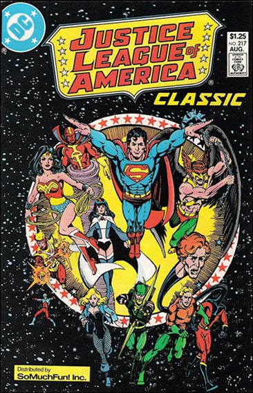 Justice League of America (1960) issue 217-C So Much Fun! Cover 1/5000