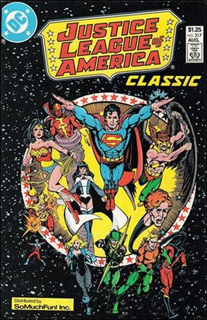 Justice League of America (1960) issue 217-C So Much Fun! Cover 1/5000