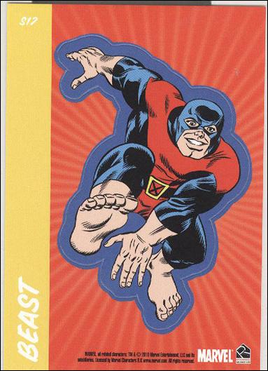 70 Years of Marvel Comics (Retro Sticker Subset) card S17 Beast