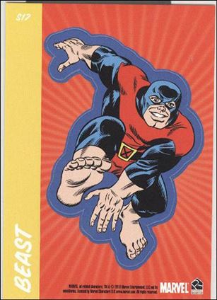 70 Years of Marvel Comics (Retro Sticker Subset) card S17 Beast