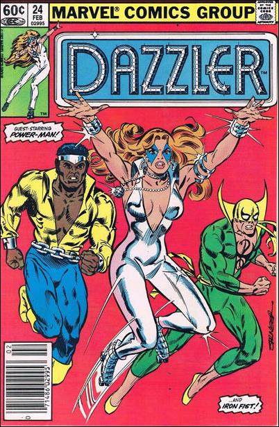 Dazzler (1981) issue 24-B Newsstand Cover