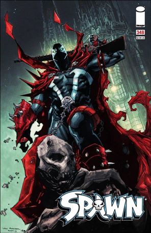 Spawn issue 348-B Von Randal Cover